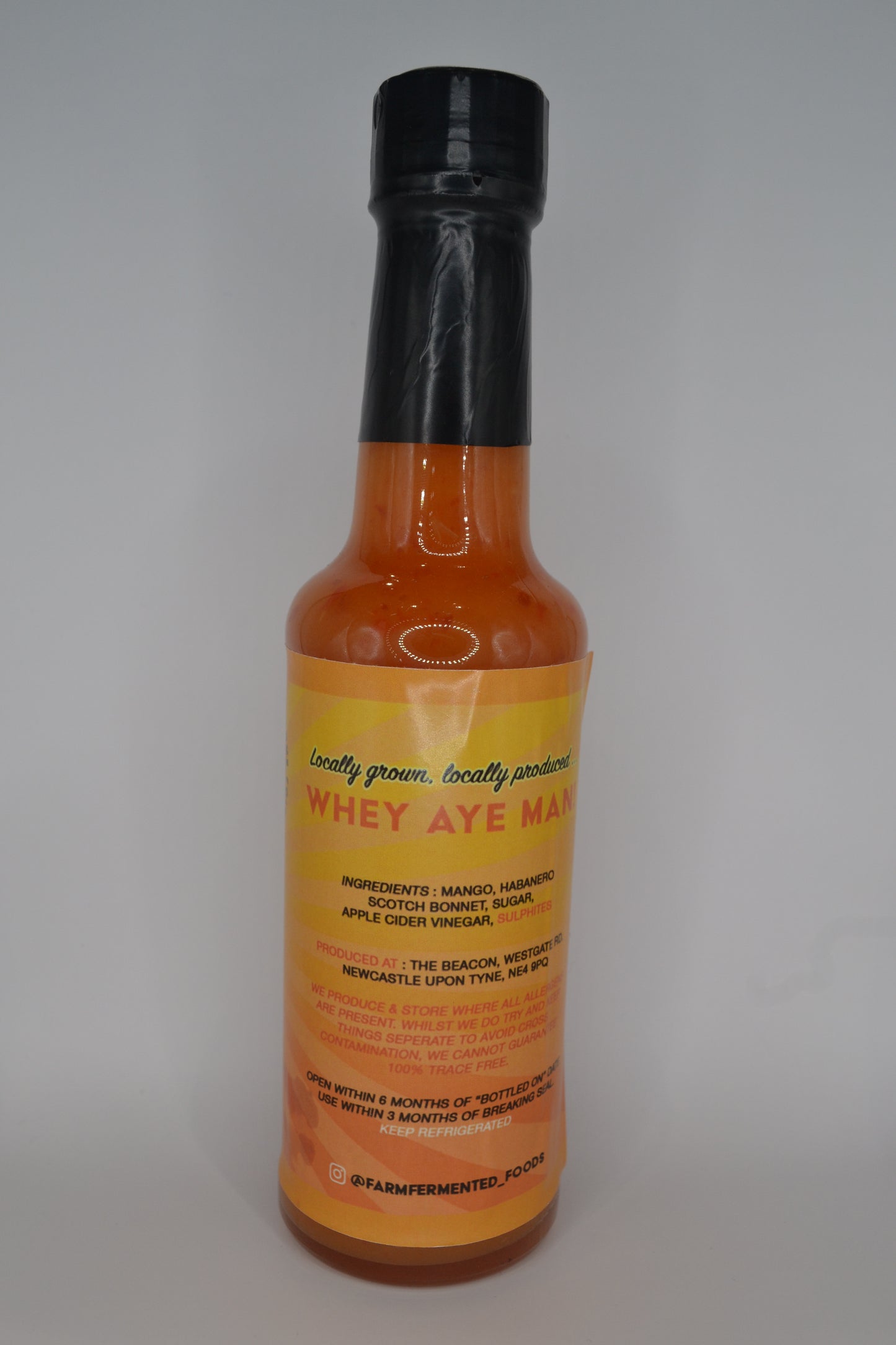 Mango Habanero Hot Sauce - Farm Fermented Foods