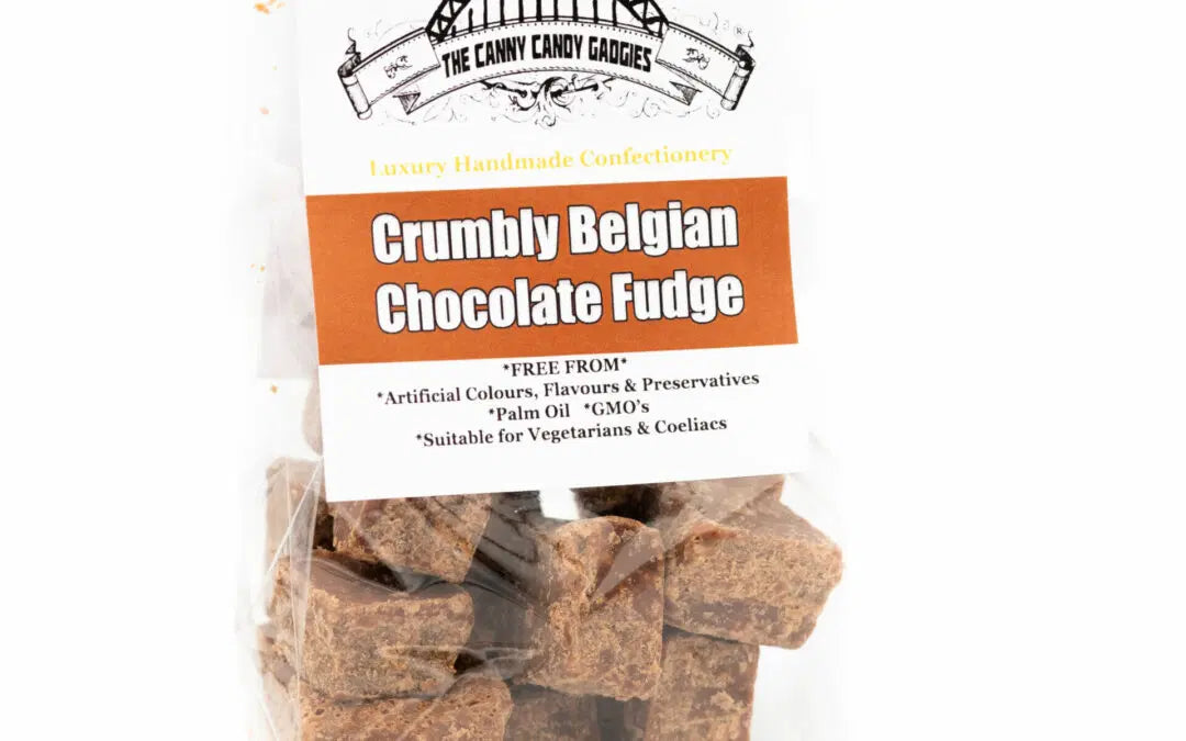 Crumbly Belgian Chocolate Fudge