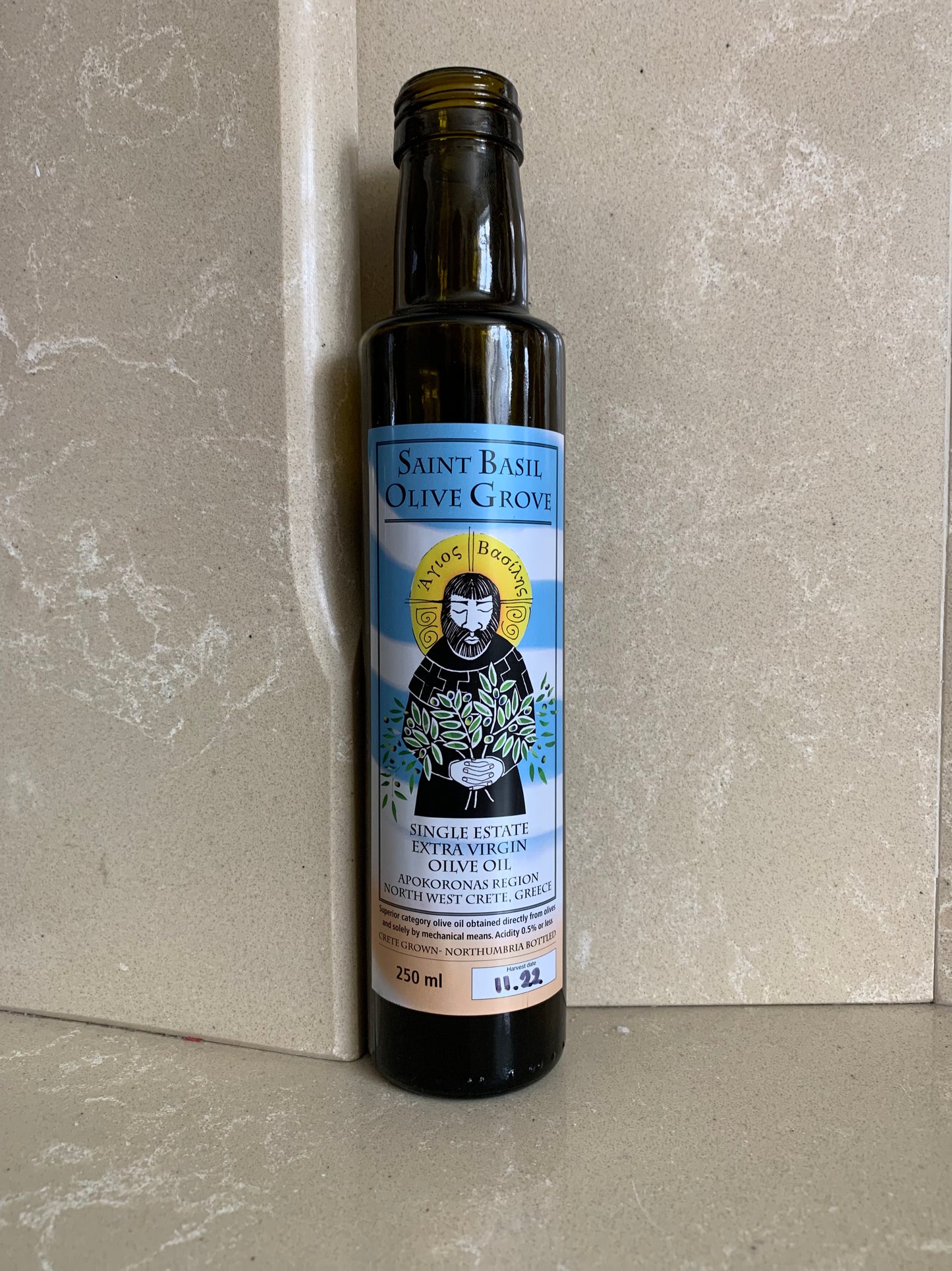 St Basil Extra Virgin Olive Oil - Crete