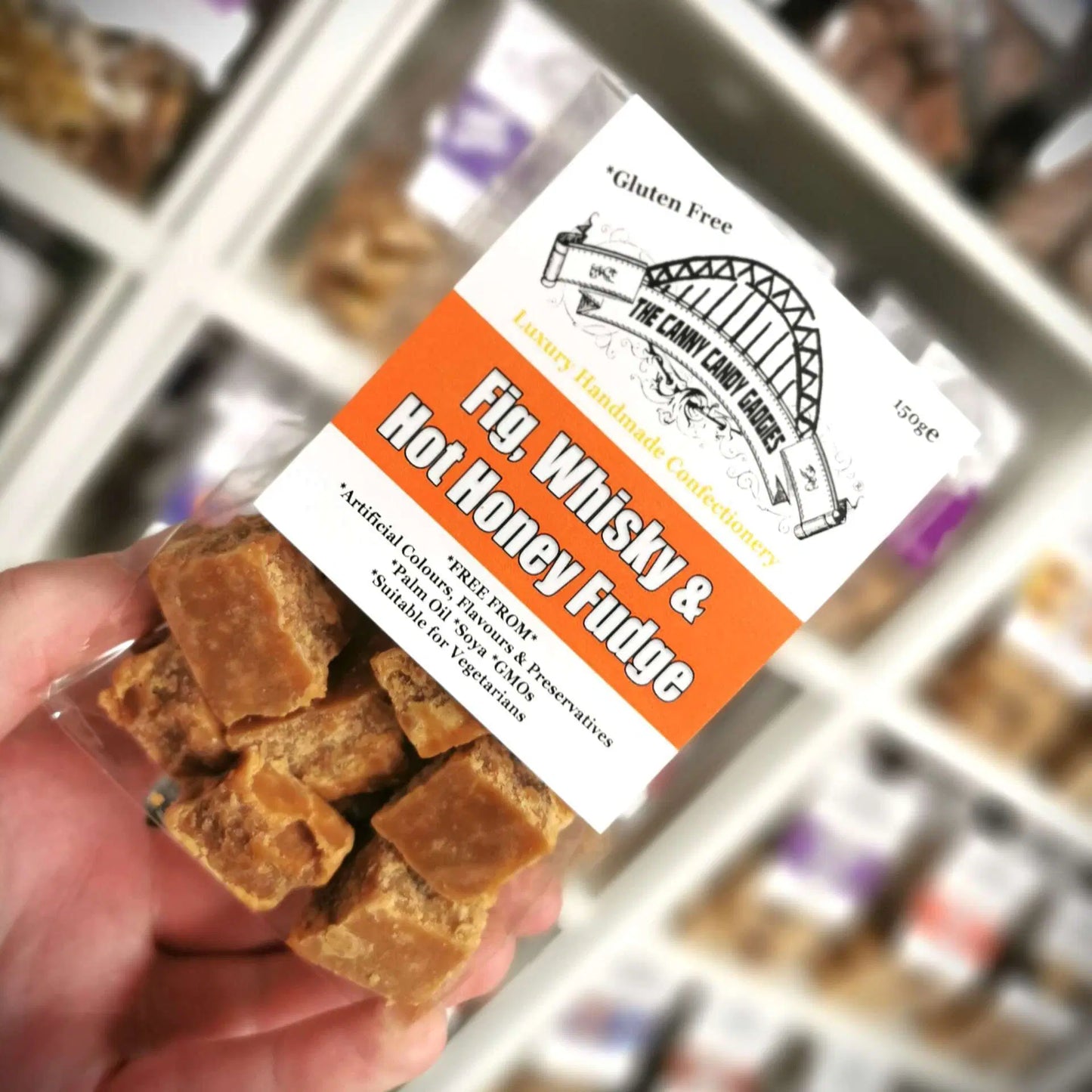 Fig, Whiskey & Hot Honey Fudge