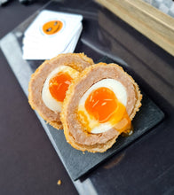 Load image into Gallery viewer, Mangolorian - Pork &amp; Spiced Mango Chutney Scotch Egg
