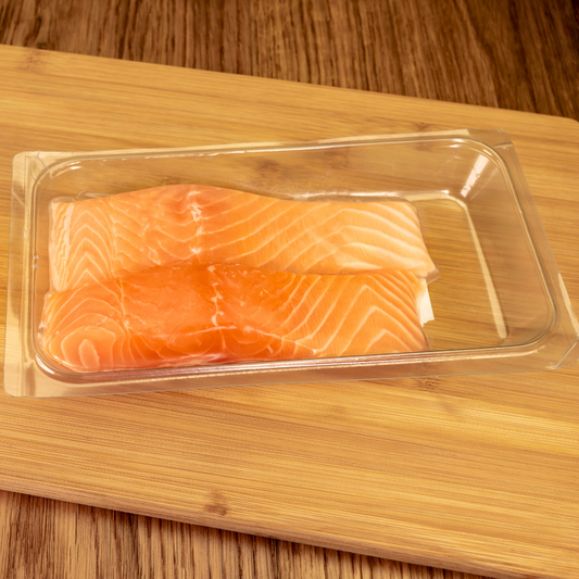 Raw Salmon Fillets
