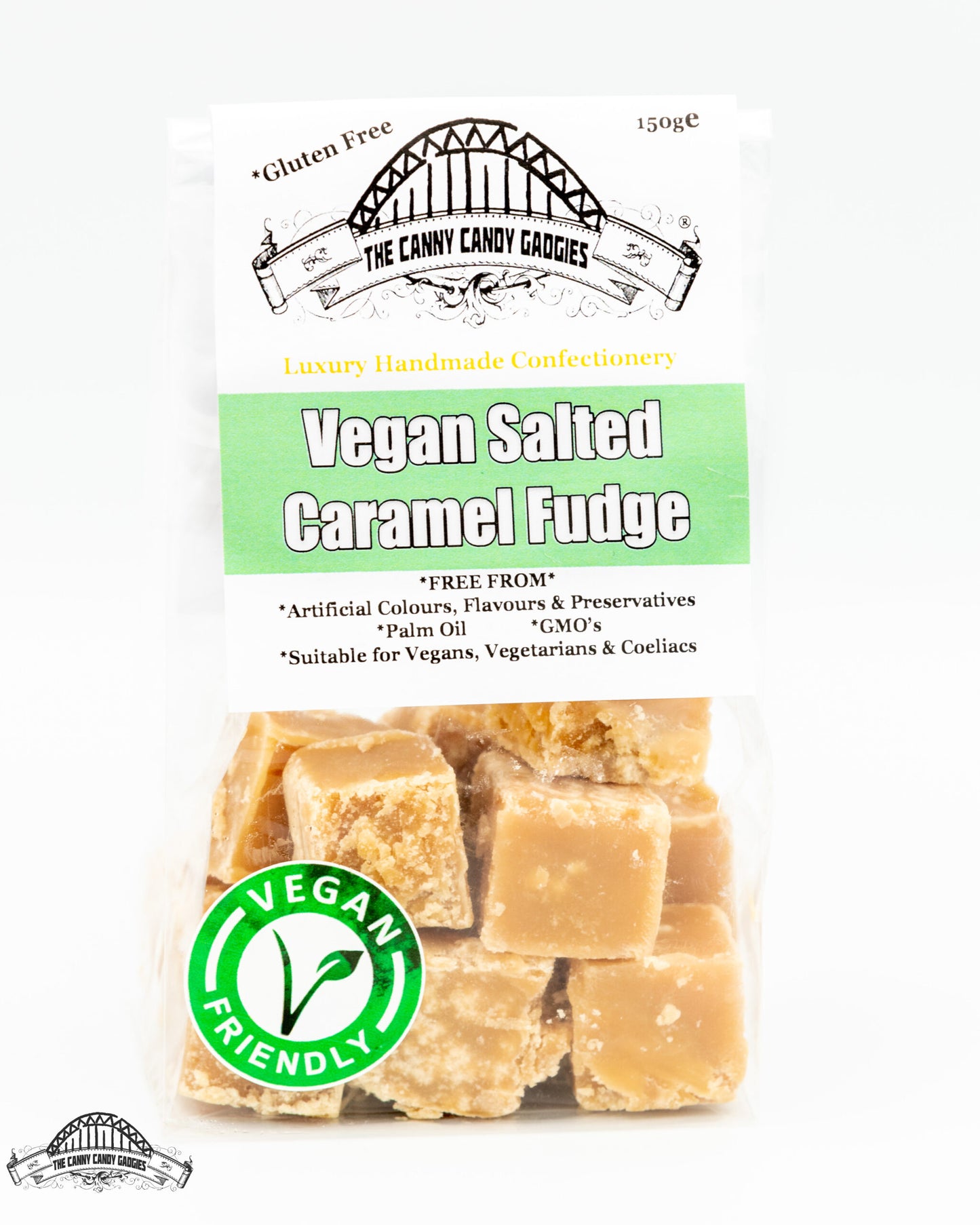 Vegan Salted Caramel Fudge