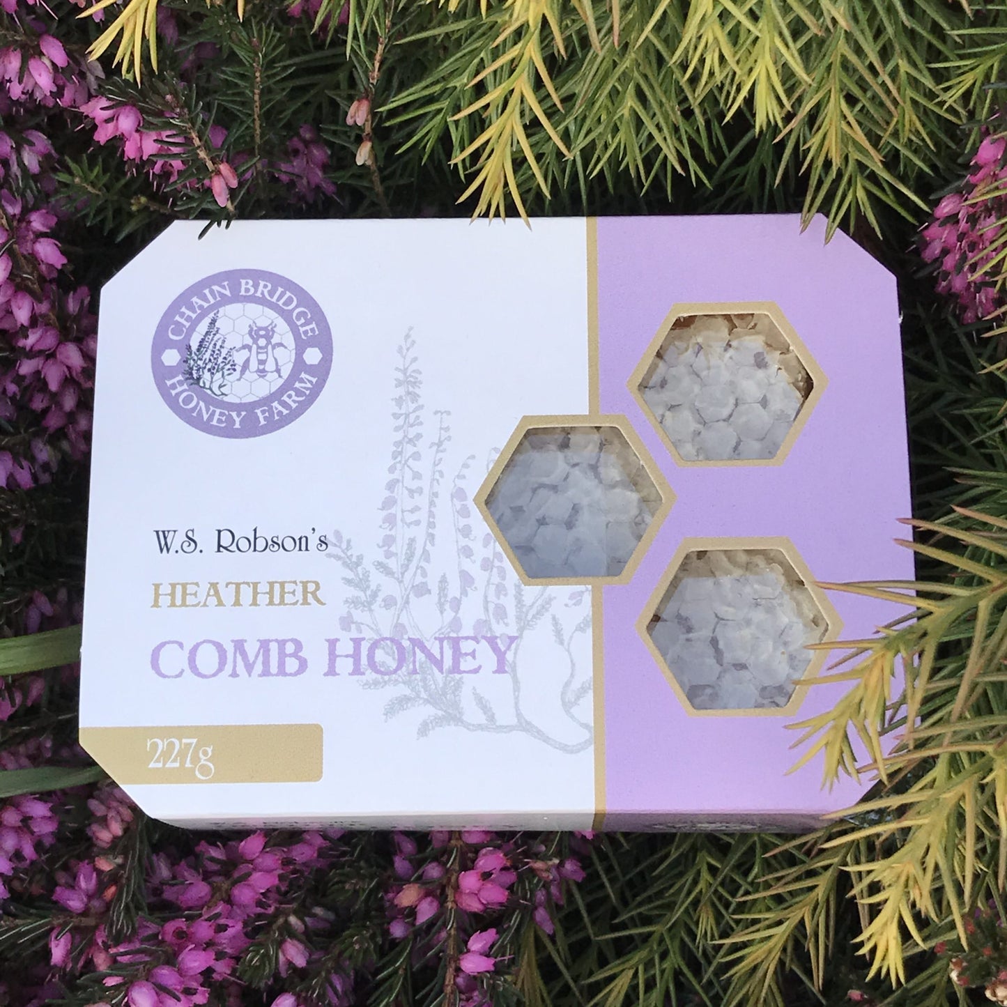 Tweeside Heather Comb Honey