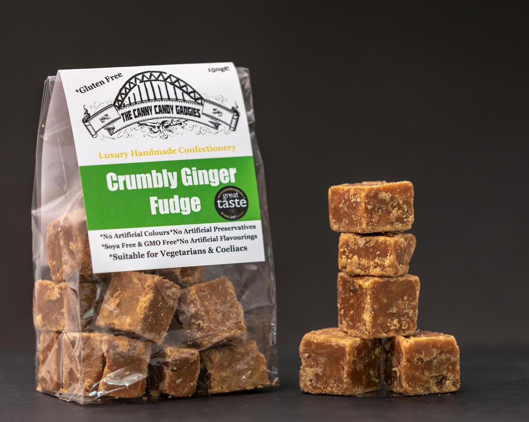 Crumbly Ginger Fudge