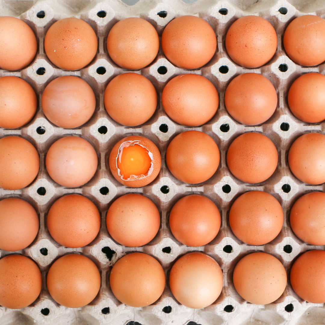 A Tray of Free Range Eggs (30)