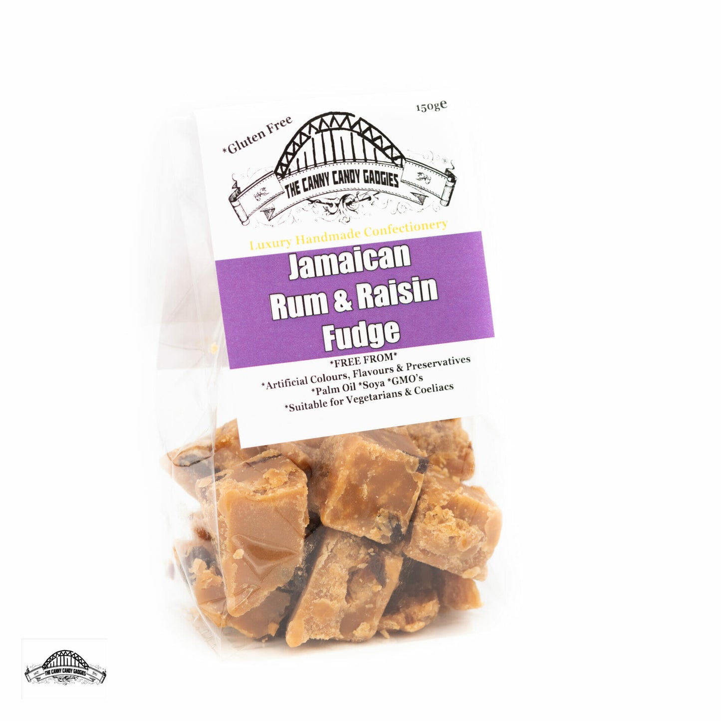 Jamaican Rum & Raisin Fudge